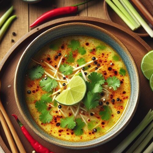 Spicy Thai Lemongrass Soup